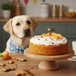 dog birthday cake